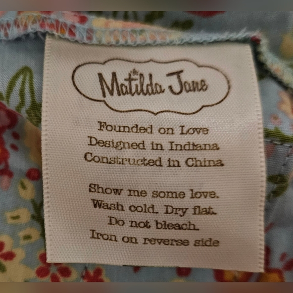 Matilda Jane Serendipity Floral Dress (September 2011, Vintage) Excellent Use - Picture 4 of 7